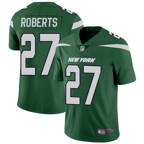 New York Jets Limited Green Youth Darryl Roberts Home Jersey NFL Football #27 Vapor Untouchable